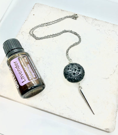 doTERRA Ginger Essential Oil and Lava Stone Diffuser Jewelry