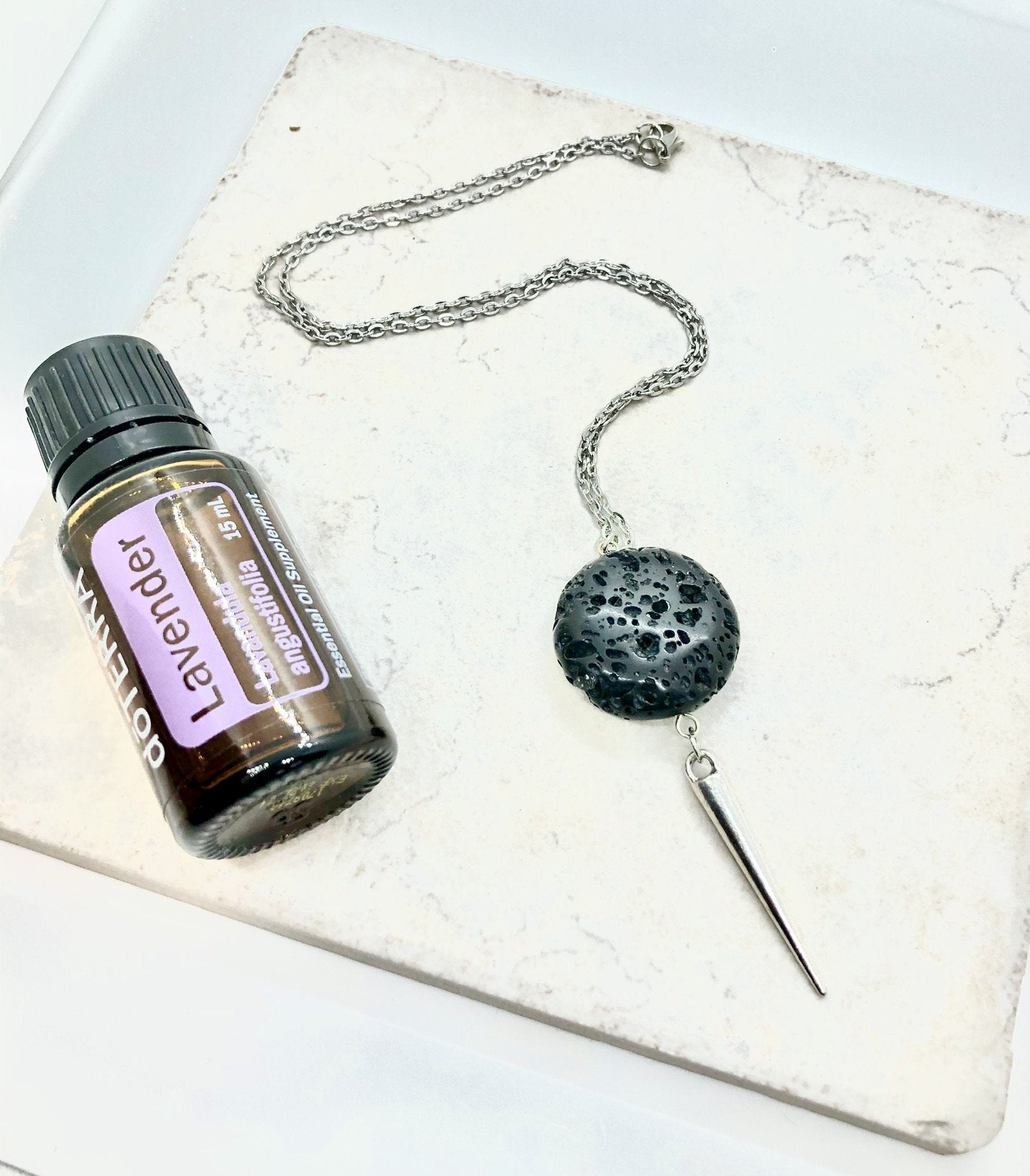 doTERRA Frankincense Essential Oil and Lava Stone Diffuser Jewelry - Lily  Li Jewelry
