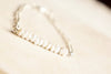 Dainty Pearl Bracelet, Pearl Bar Bracelet, Tiny Freshwater Pearl Bracelet, Anklet For Women, Bridesmaid Bracelet Gift, Mom Birthday Gift
