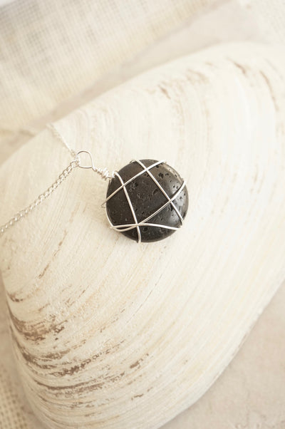 Aromatherapy Lava Stone Diffuser Necklace, Essential Oil Diffuser Necklace, Best Selling Items, Birthday Gifts For Mom, Minimalist Jewelry