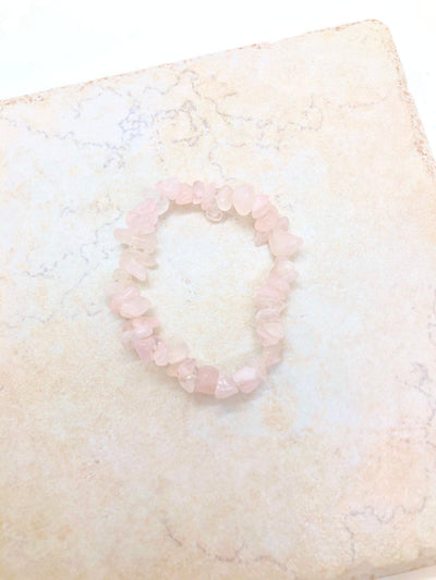 Rose quartz bracelet for women, stackable bracelets boho chic jewelry, southwestern jewelry bracelet, calming bracelet, trending