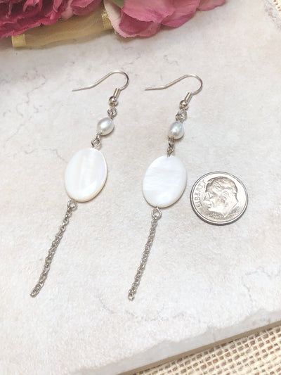 FRESHWATER Pearl Earrings wedding party gifts for bridesmaids gifts jewelry, Christmas gifts for sister, stocking stuffers for mom, secret